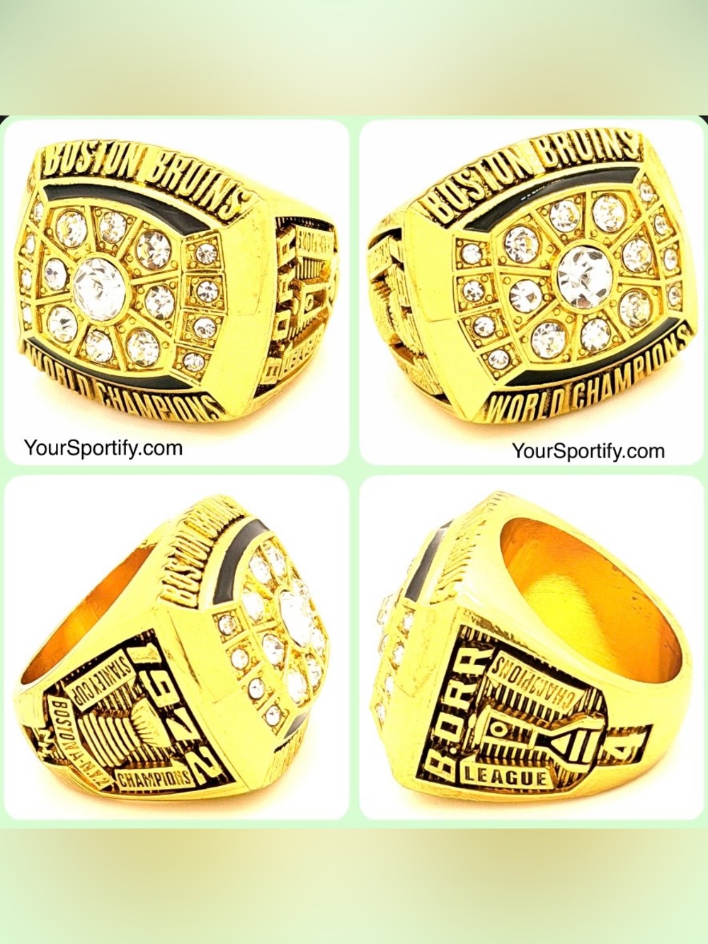 NHL / 1972 Boston Bruins Stanley Cup championship ring